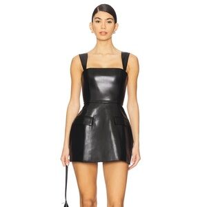 Amanda Uprichard Black Mini Dress